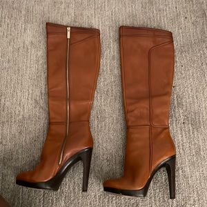 Rachel Zoe knee high leather boots